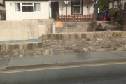 Outer stone walls